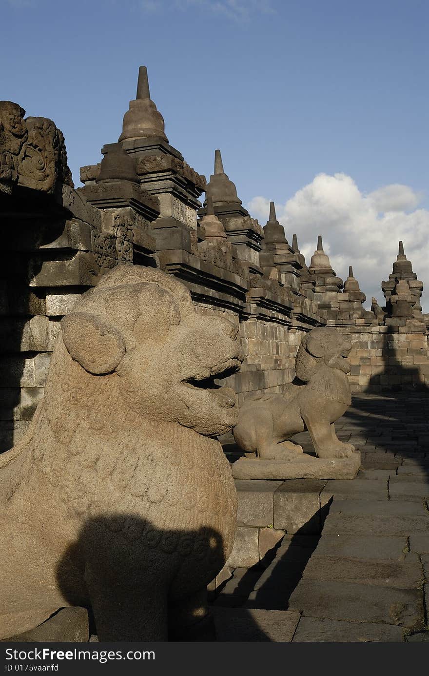 Temple of borobudur