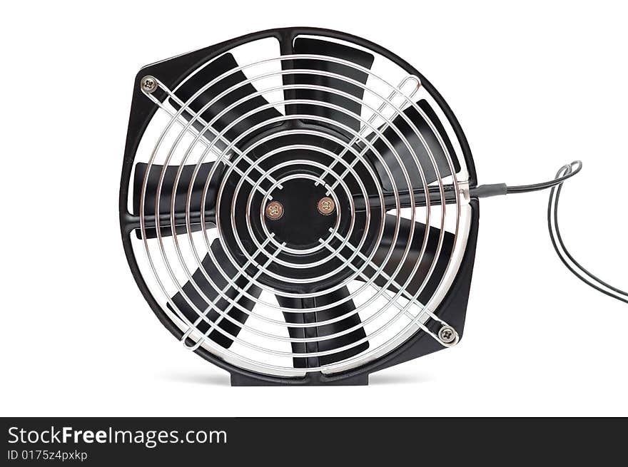 The black fan