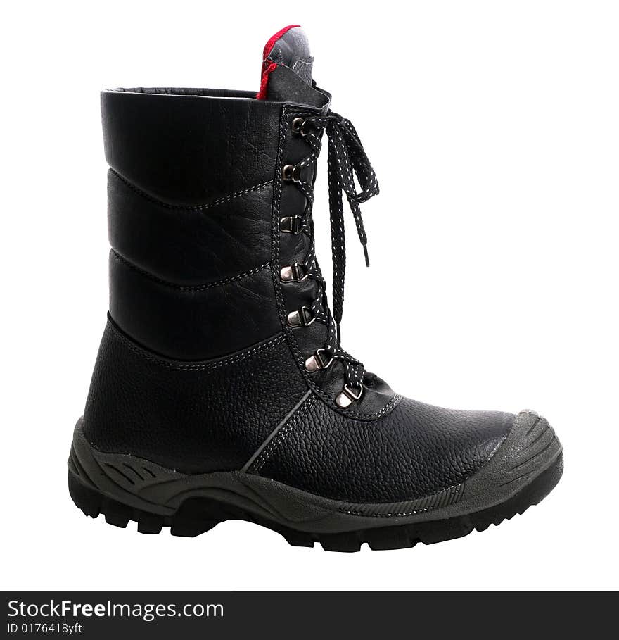 Black boot