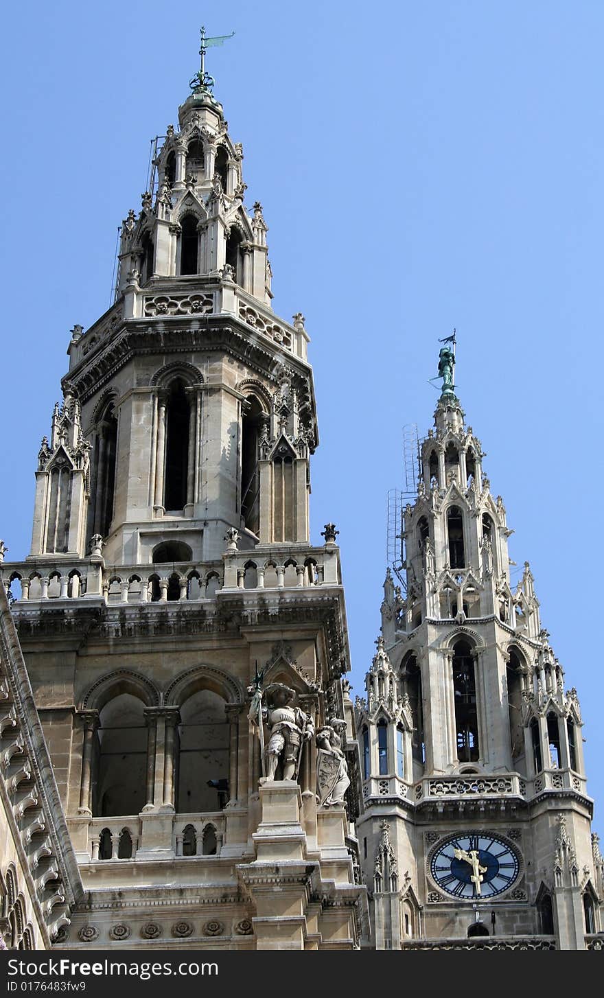 Vienna town hall in Austria