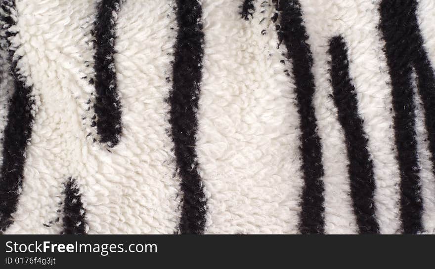 Fabric Background - Zebra