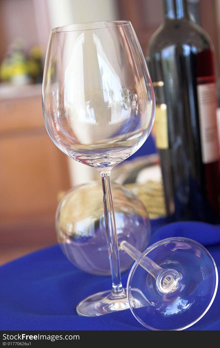 Photograph of wines market at hotel restaurant