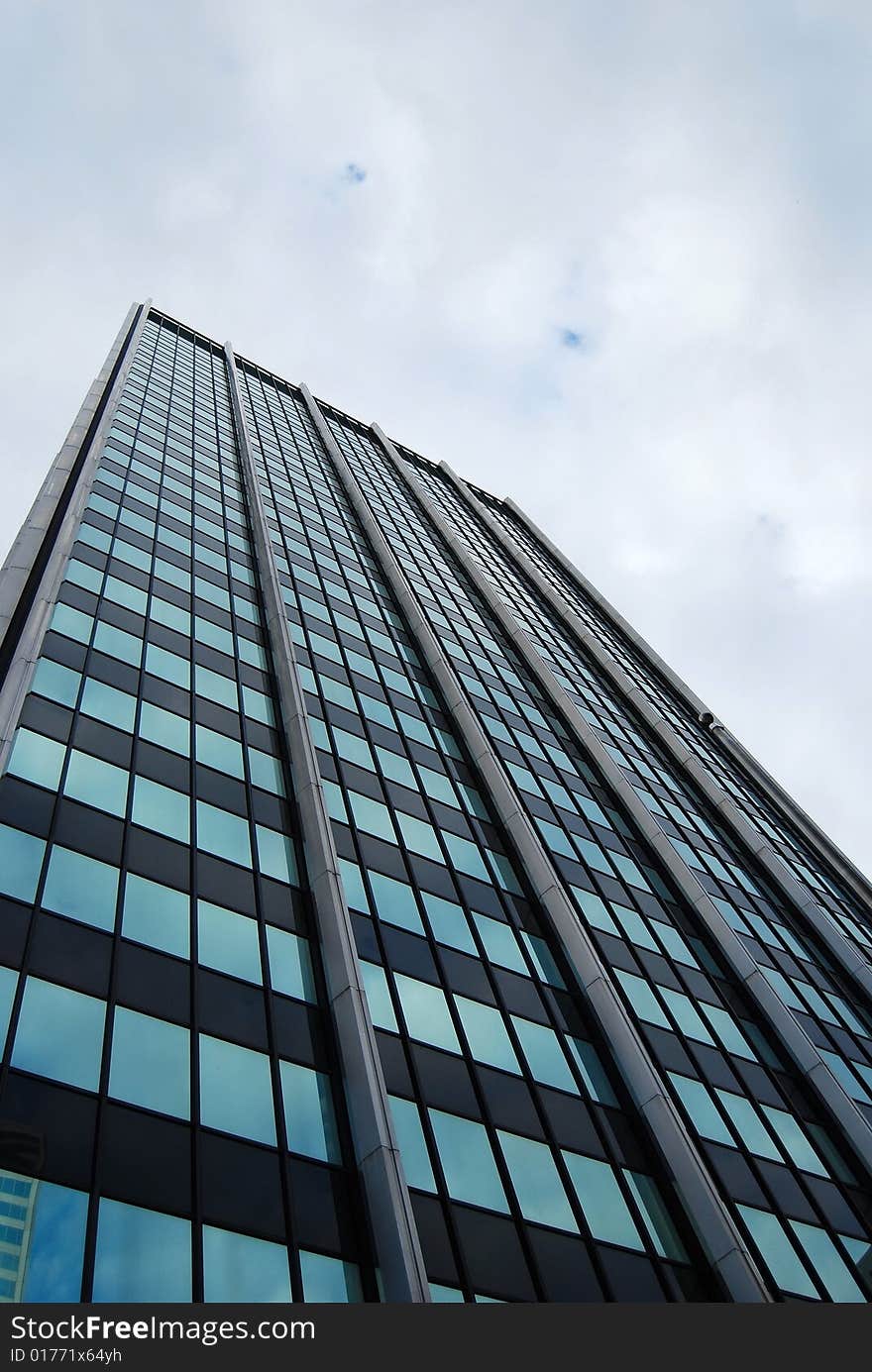 This is a shot of a building in the financial district in Columbus, Ohio. This is a shot of a building in the financial district in Columbus, Ohio.