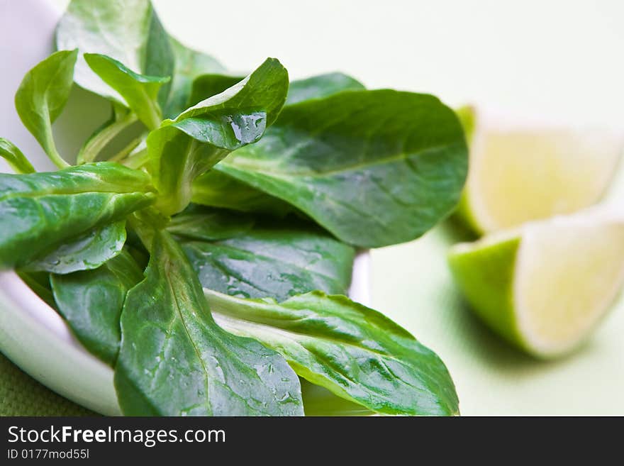 Field Salad With Lime