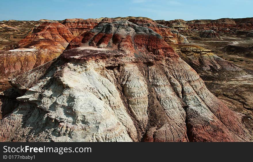 Taken in the Gobi Desert - Wu Cai City in Xinjiang, China. Taken in the Gobi Desert - Wu Cai City in Xinjiang, China.