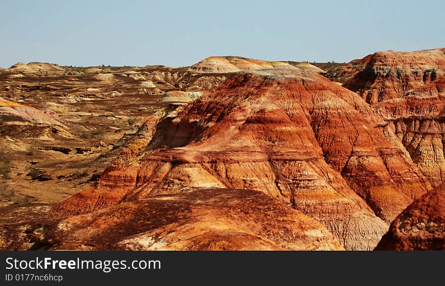 Taken in the Gobi Desert - Wu Cai City in Xinjiang, China. Taken in the Gobi Desert - Wu Cai City in Xinjiang, China.