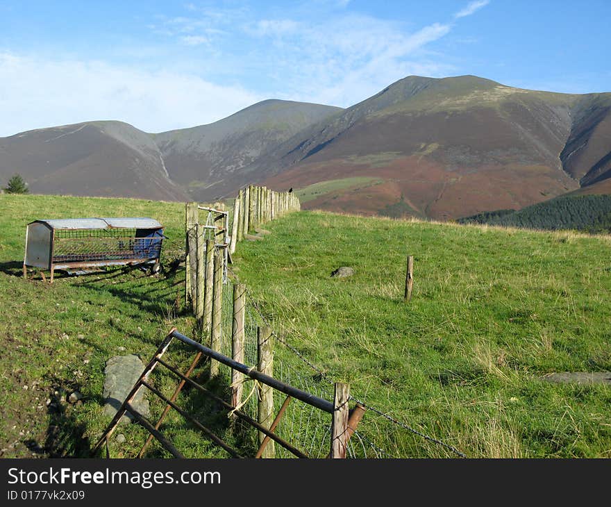 Skiddaw in the sunshine