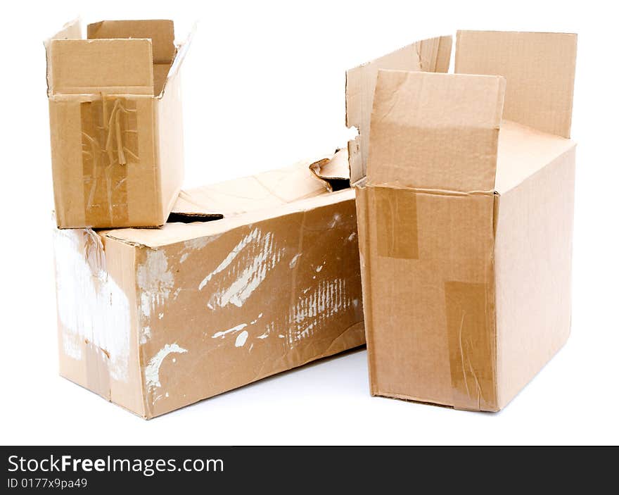 Cardboard boxes