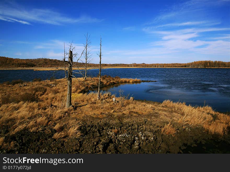 He Lake In Arxan National Geopark