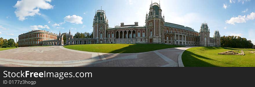 Palace of russian queen Ekaterina in Moscow