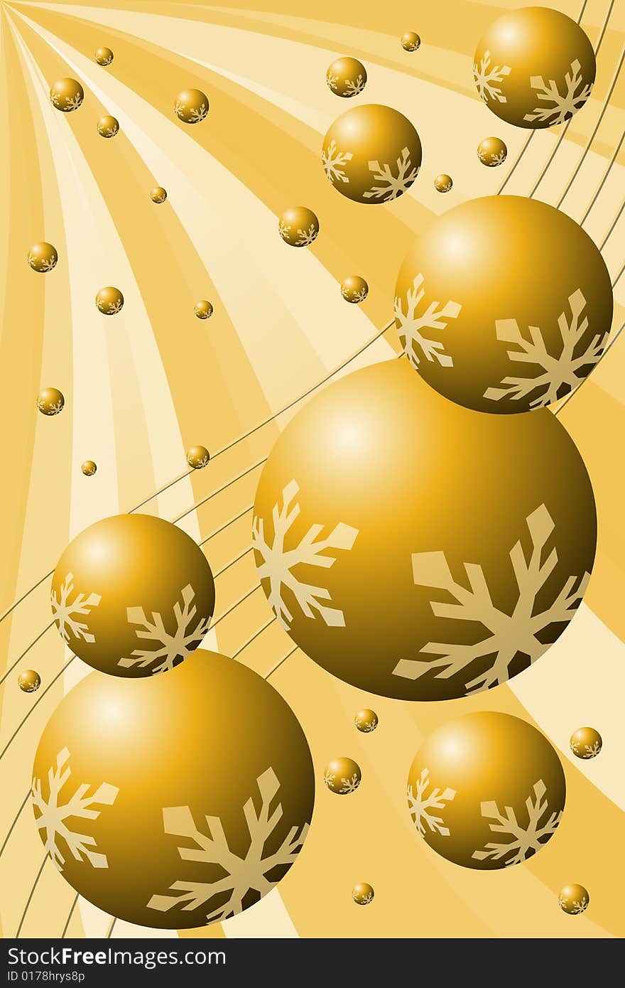 Vector illustration of Christmas Decoration