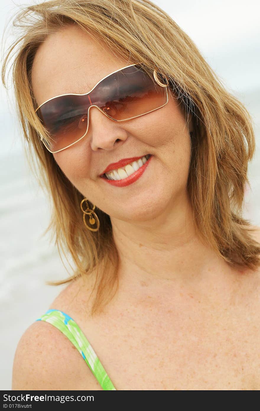 Image of a beautiful woman headshot