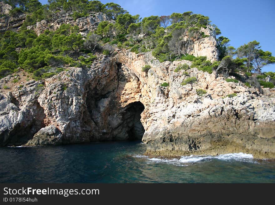 North-east coast of Majorca