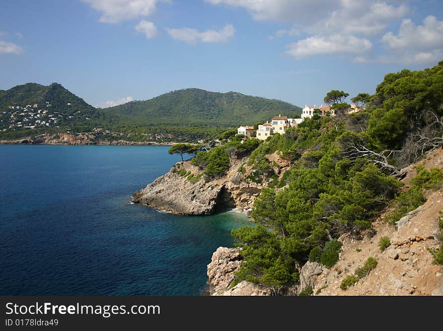 North-east coast of majorca