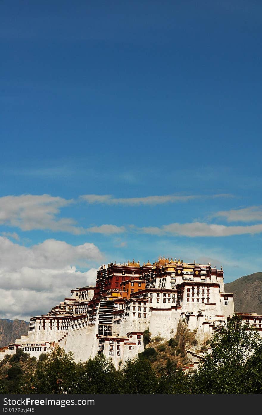 The Potala Palace in Lhasa