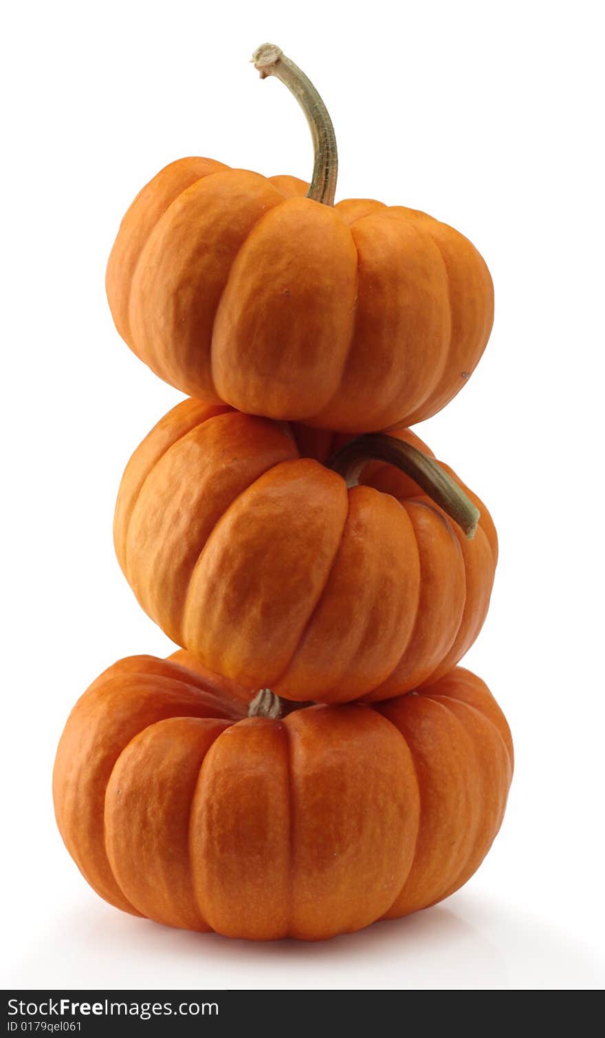 Three Pumpkins