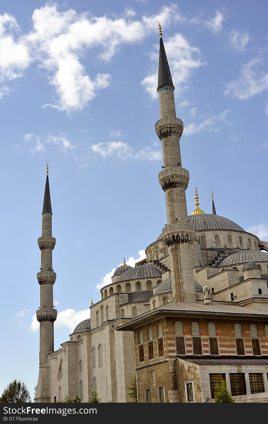 The bleu mosque is one of several mosques known as the Blue Mosque for the blue tiles adorning the walls of its interior. It was built between 1609 and 1616, during the rule of Ahmed I.