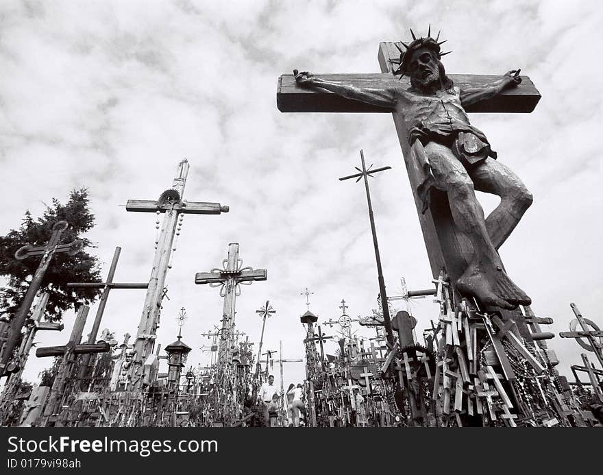 The Hill of Crosses is a site of pilgrimage about 12 km north of the city of Šiauliai, in northern Lithuania.