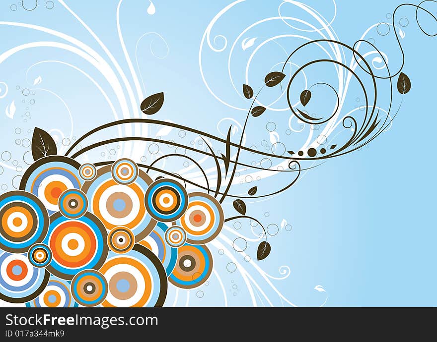 Abstract vector illustration. Suits well for design. Abstract vector illustration. Suits well for design.