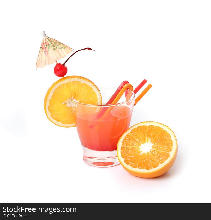 Sweet orenge coctail