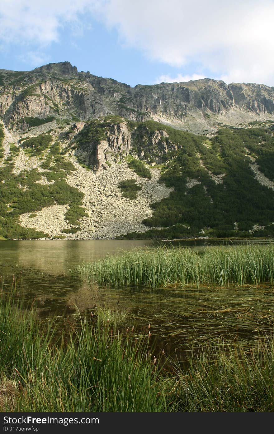 Rila mountains in Bulgaria