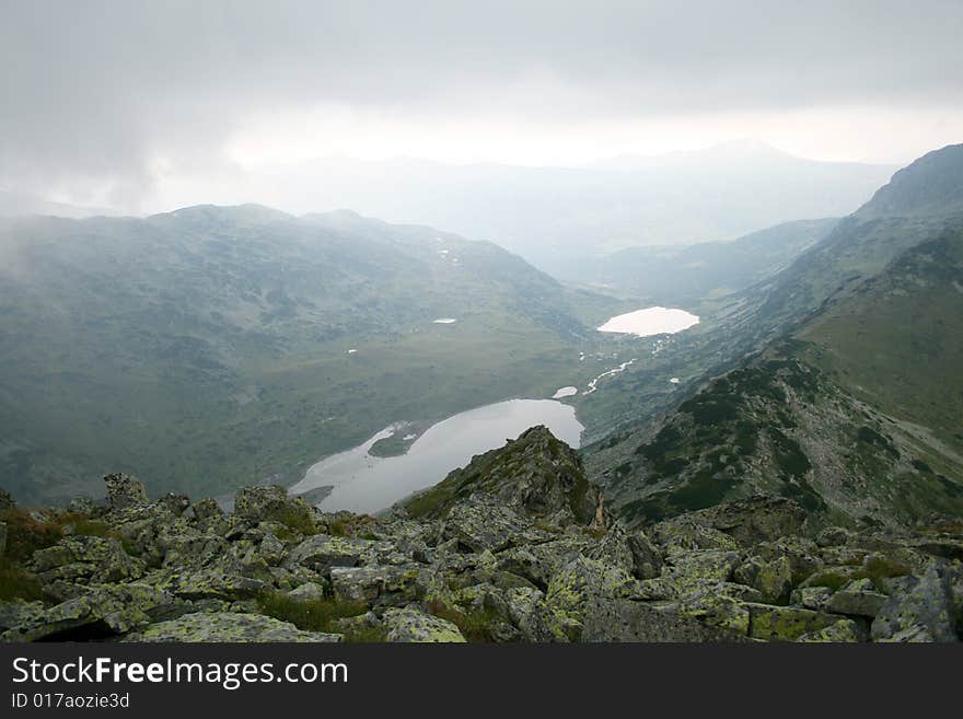 Rila mountains in Bulgaria