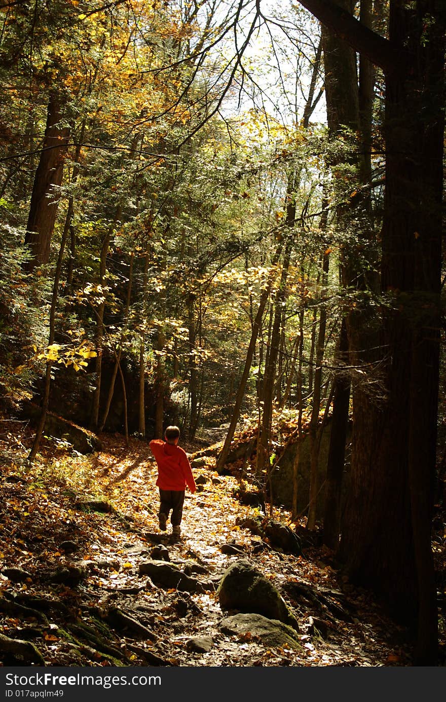 A long walk alone