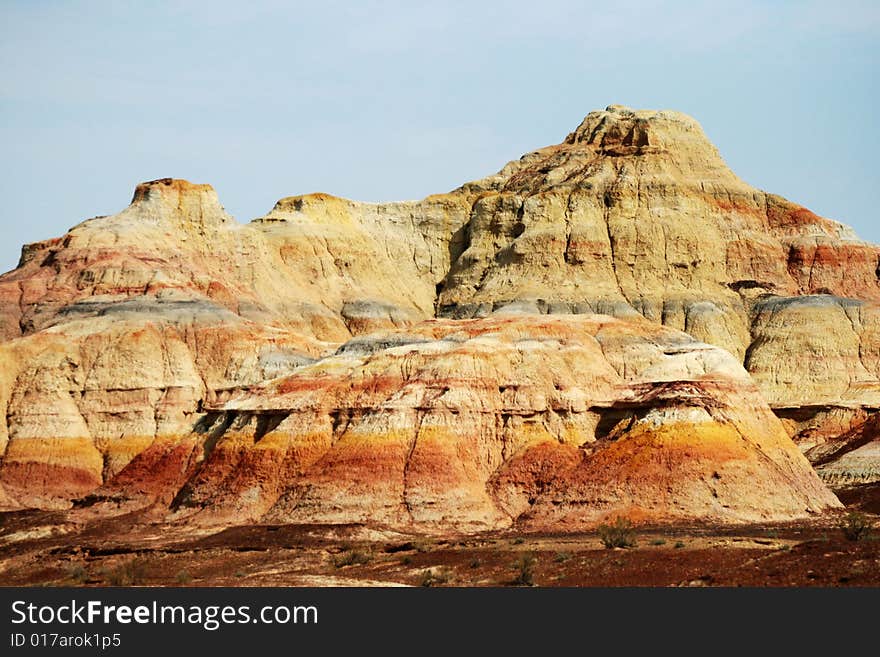 Taken in the Gobi Desert - Wu Cai City in Xinjiang, China. Taken in the Gobi Desert - Wu Cai City in Xinjiang, China.