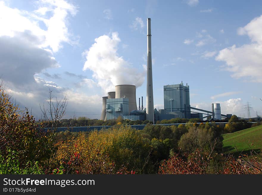 Kraftwerk Gersteinwerk near Hamm in Germany