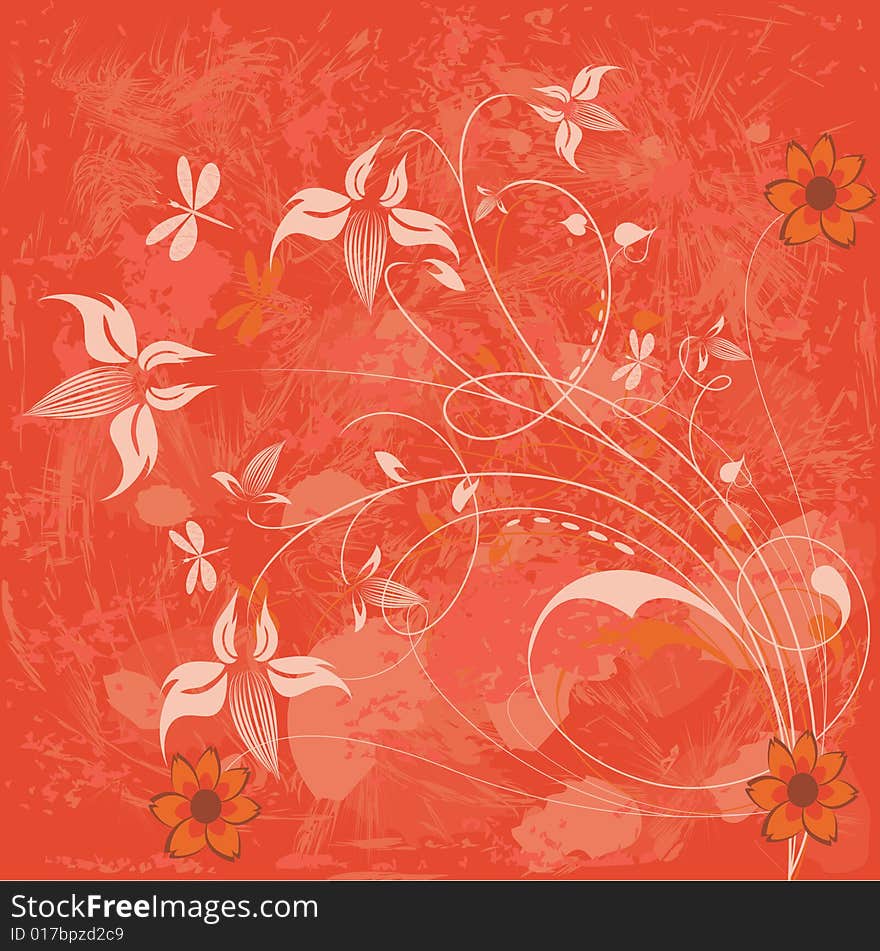 Floral Background.