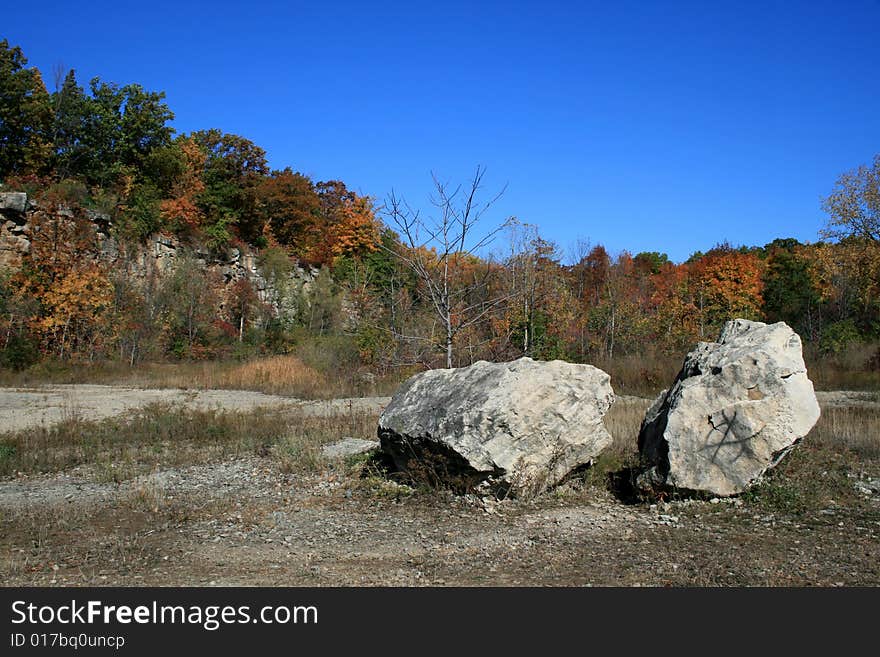 Landscape with Rocks