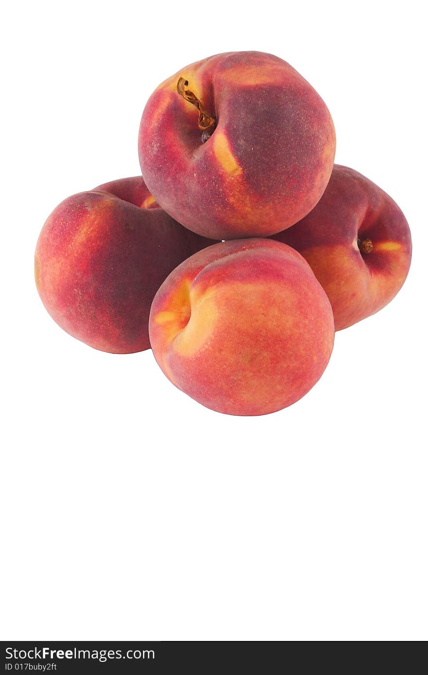 Ripe peaches