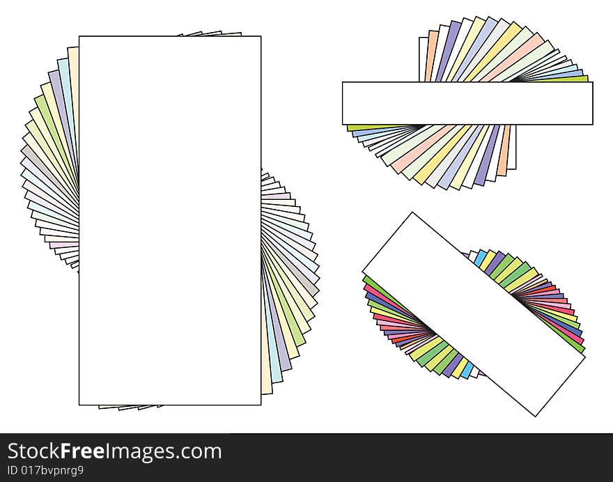 Swirl Frame And Banner