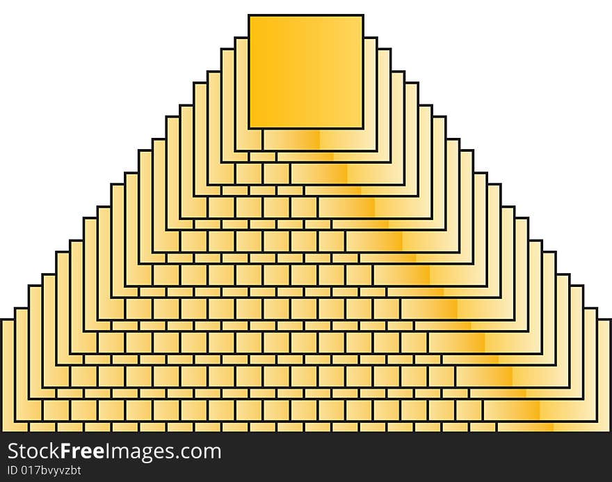 Perspective shapes for the pyramid