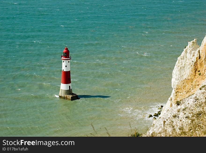 Beachy Head is the highest point on the South East of England's coast. Beachy Head is the highest point on the South East of England's coast.