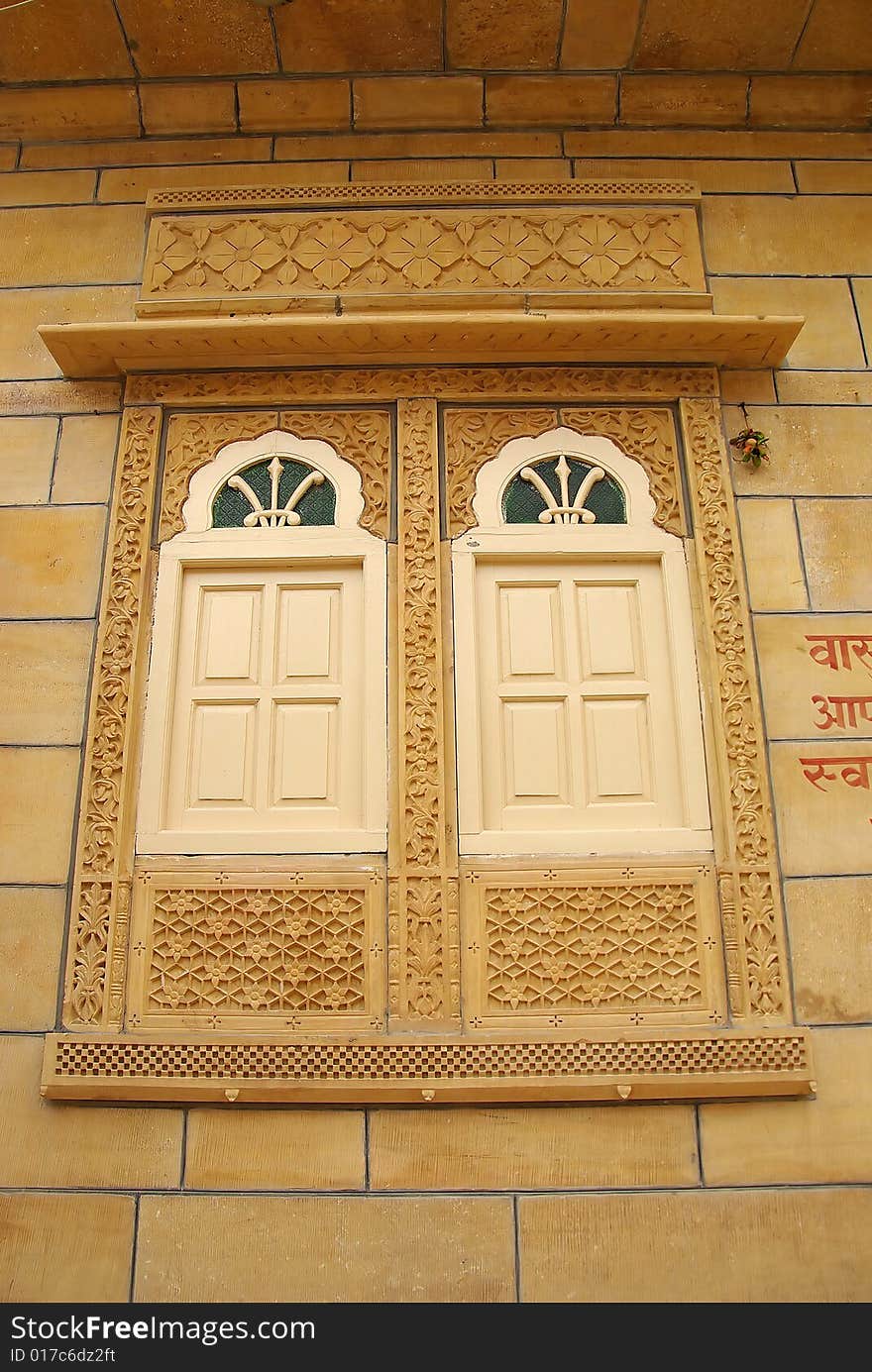 Window in Jaisalmer