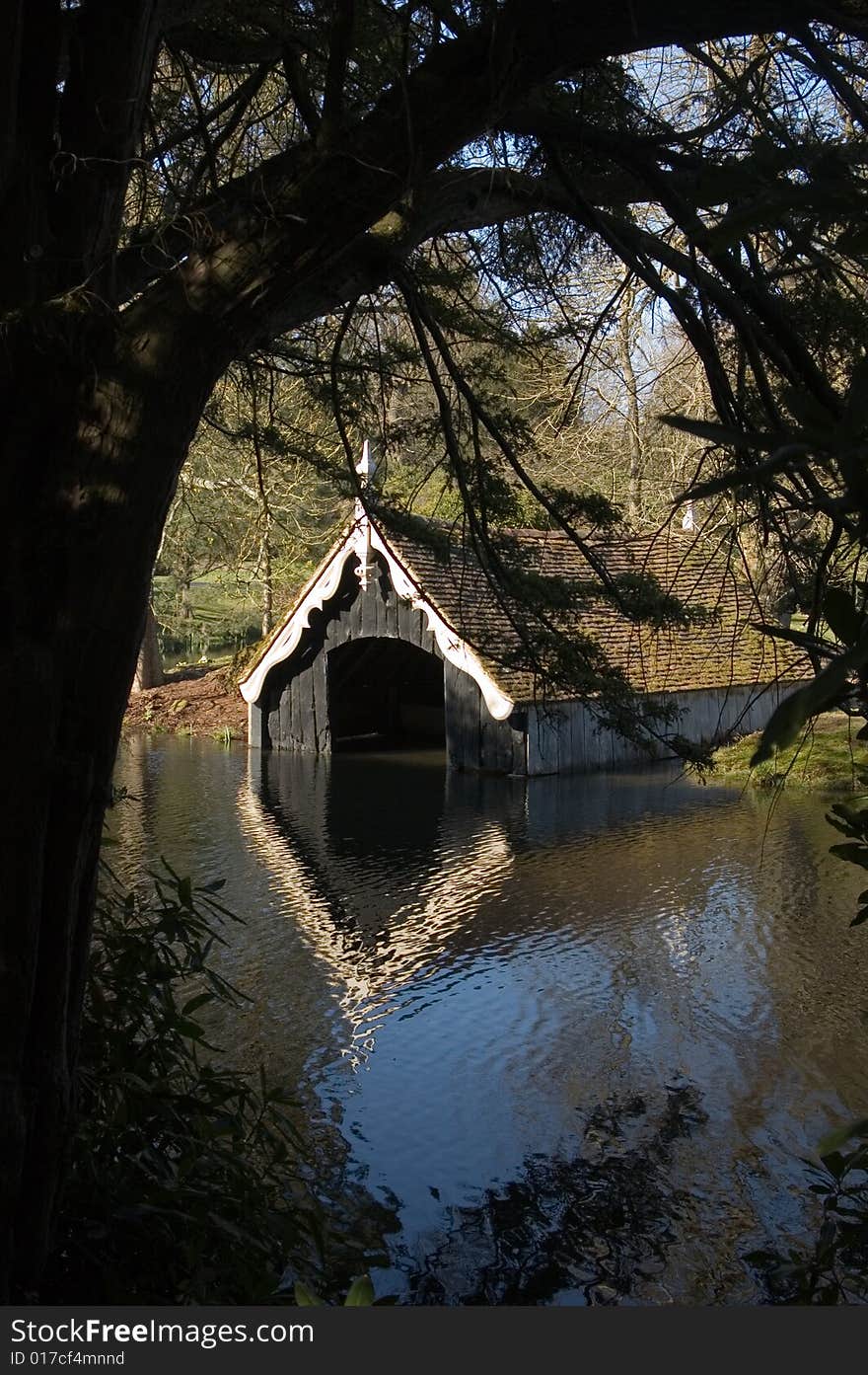 Scotney Castle Boathouse