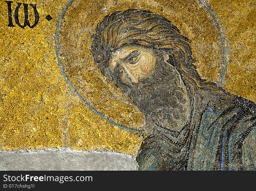 Deesis mosaic, Hagia Sophia, Istanbul