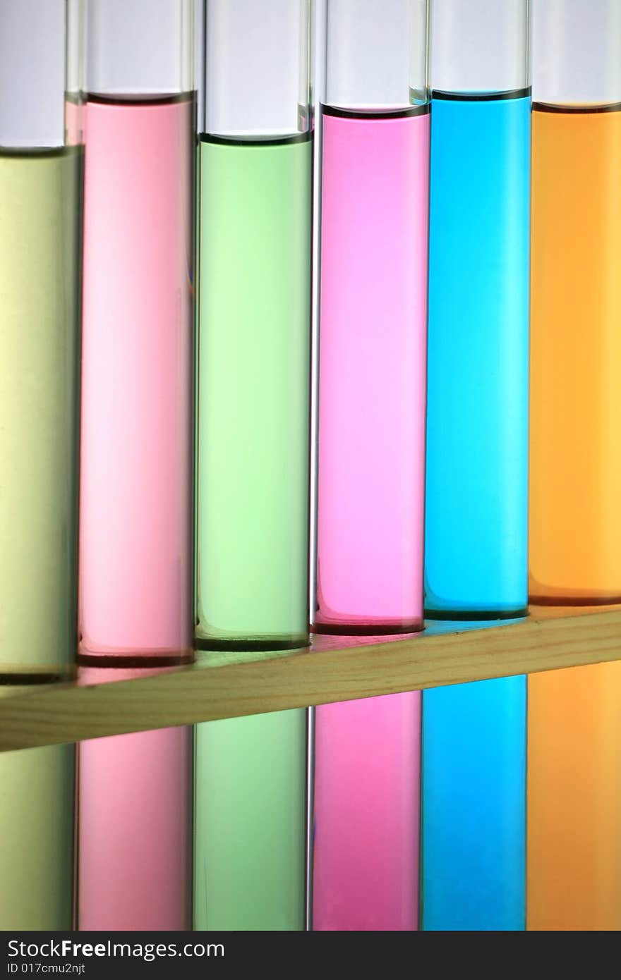 Colorful Test Tube