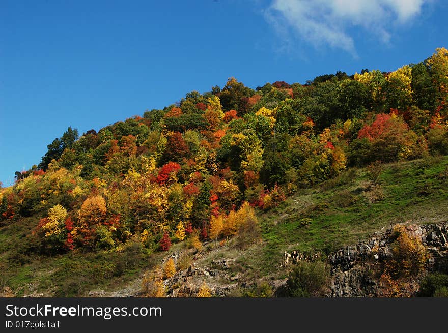 Early fall in rural North Carolina. Early fall in rural North Carolina