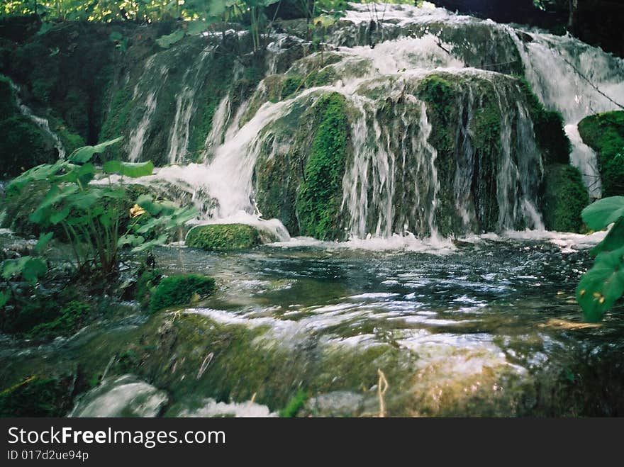 Plitvice National Park in Croatia.