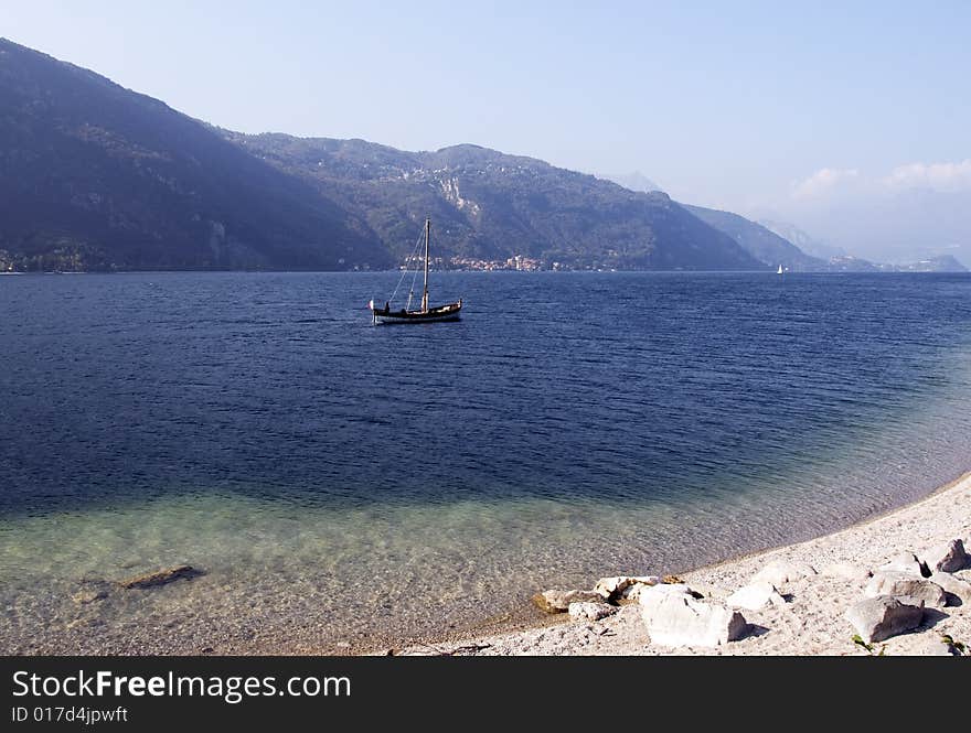 A nice view of Como Lake - Italy