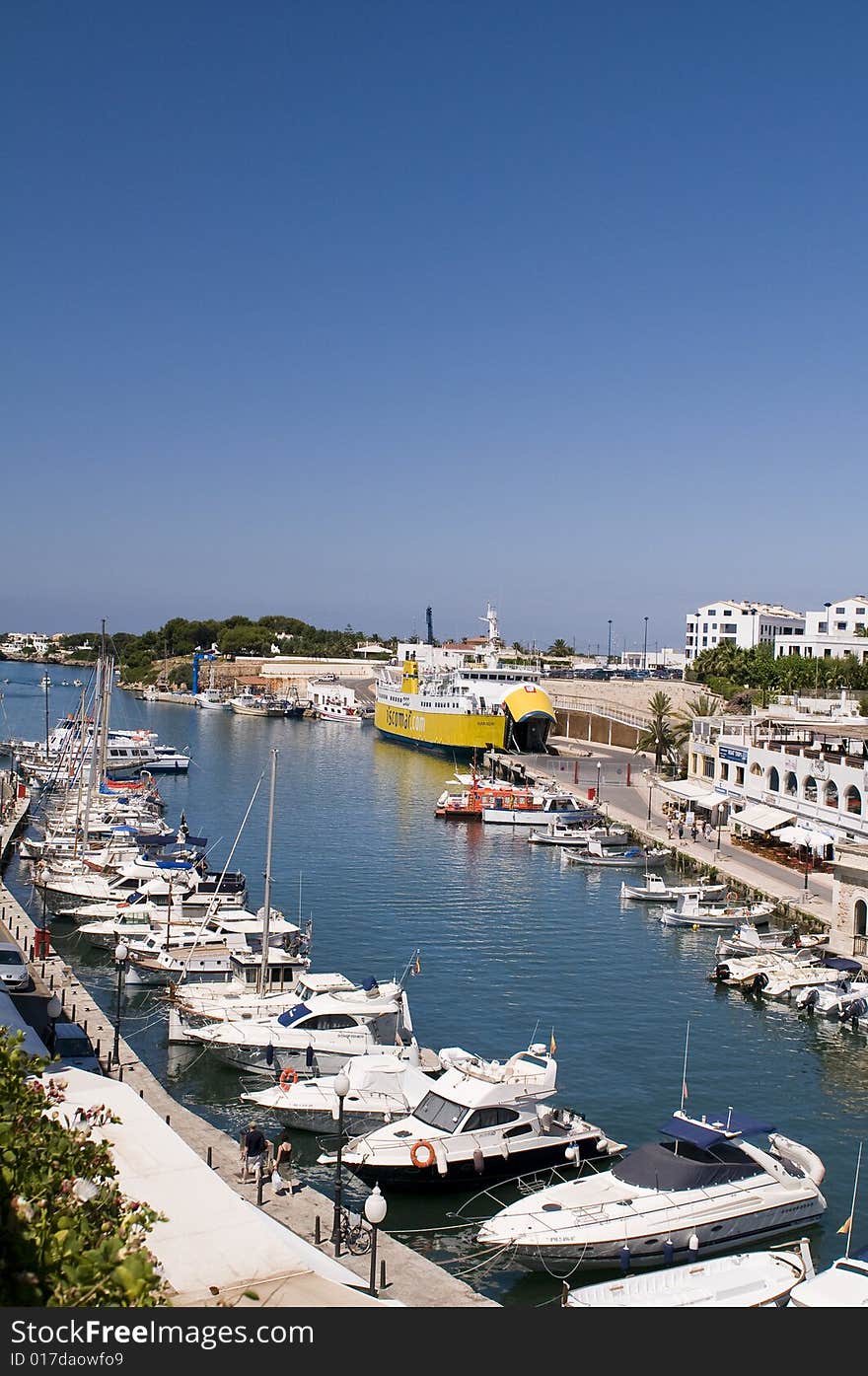 Ciutadella port Menorca Spain