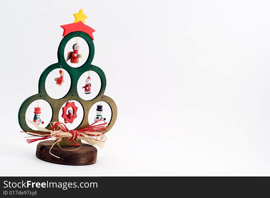 Wooden Christmas tree