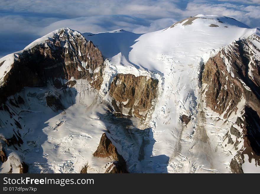 Top of Mount Rainier 1