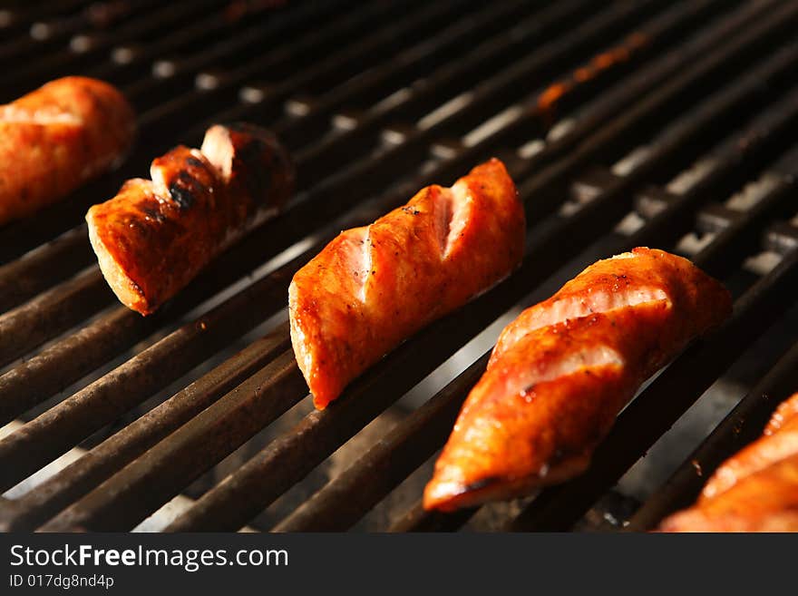 Grilled sausage