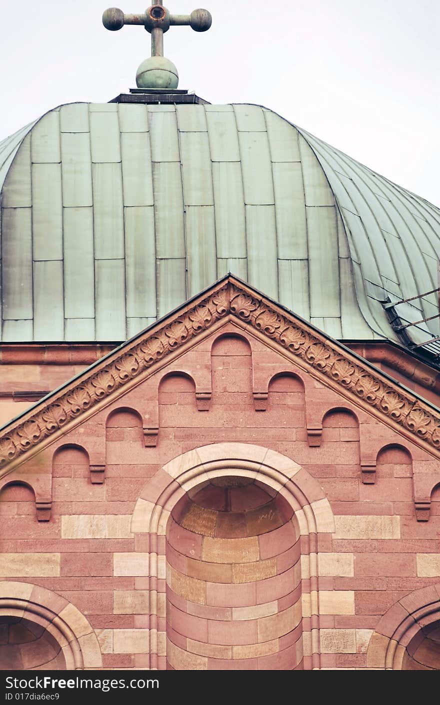 Views of the Speyer Cathedral, UNESCO World heritage site, Rhineland-Palatinate, Germany