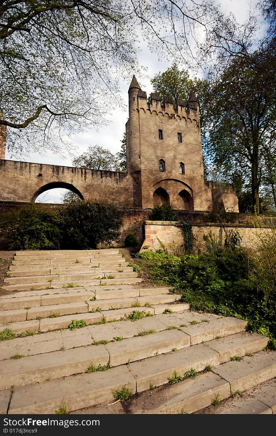 Views of the Speyer Cathedral, UNESCO World heritage site, Rhineland-Palatinate, Germany