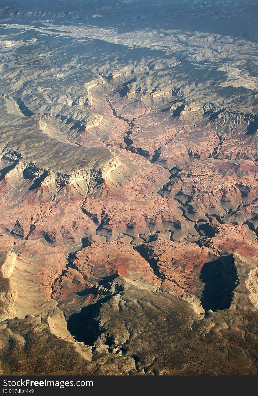 Grand Canyon 27k Feet Up