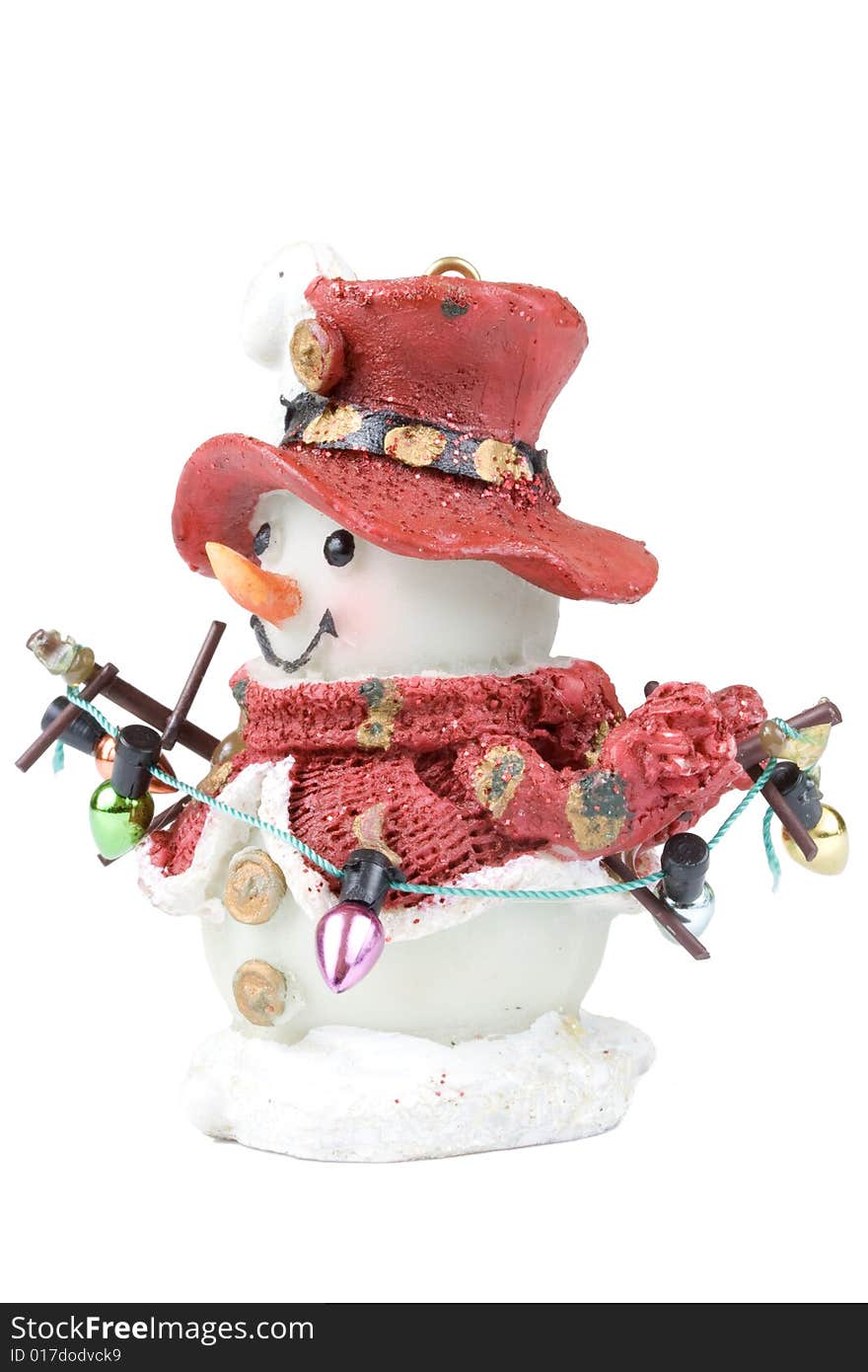 Decorative Figure Of A Snowman